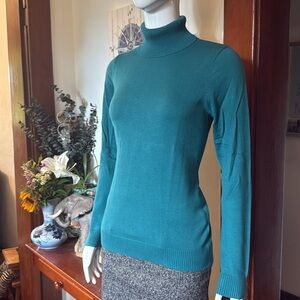 NWT northern reflections size small Teal Turtleneck Sweater